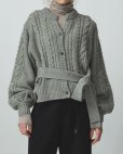 画像1: ●短期掲載●メーカー在庫限り●SALE●【1/14 LIVEアイテム】ケーブルニットカーデ (1)