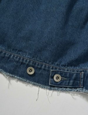 画像8: ●短期掲載●メーカー在庫限り●SALE●【1/14 LIVEアイテム】ポンチョデニムジャケット