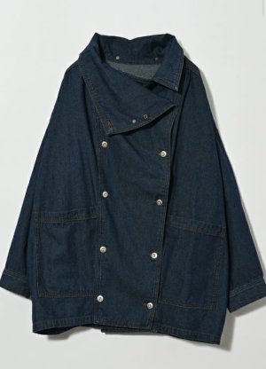 画像2: ●短期掲載●メーカー在庫限り●SALE●【1/14 LIVEアイテム】BIGカラーデニムジャケット