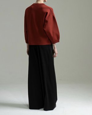 画像5: ●短期掲載●メーカー在庫限り●SALE●【1/14 LIVEアイテム】高身長さんおすすめ！ベルトデザインタックワイドパンツ