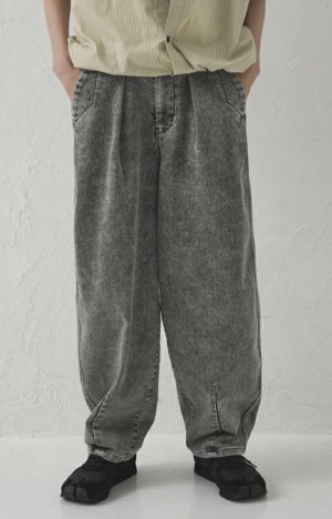 画像1: ●短期掲載●メーカー在庫限り●半額SALE●【1/14 LIVEアイテム】コクーンニットデニム