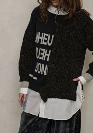 画像3: ●短期掲載●メーカー在庫限り●SALE●【1/14 LIVEアイテム】ロゴニットプルオーバー