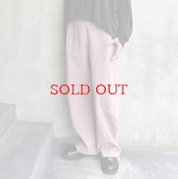 ●メーカー在庫限り●【1/15 LIVEアイテム】2WAY裏毛バレルパンツ（メーカー確認後取り寄せ※ご決済確認後/在庫確保）