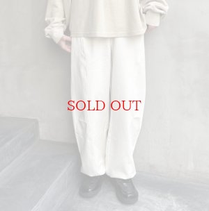 画像9: ●メーカー在庫限り●【1/15 LIVEアイテム】2WAY裏毛バレルパンツ（メーカー確認後取り寄せ※ご決済確認後/在庫確保）