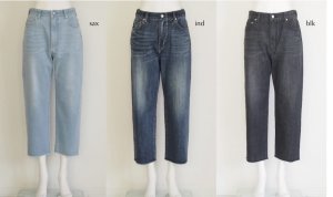 画像8: ●期間限定/ご予約10倍ポイント●【1/17 LIVE】テーパードクロップドデニム（予約/4-5）