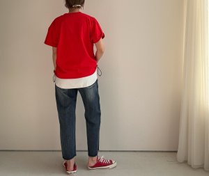 画像5: ●期間限定/ご予約10倍ポイント●【1/17 LIVE】テーパードクロップドデニム（予約/4-5）