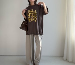 画像11: ●期間限定/ご予約10倍ポイント●【1/17 LIVE】コンビネーションタックパンツ（予約/4-5）