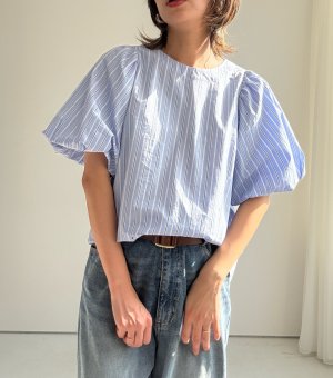 画像1: ●期間限定/ご予約10倍ポイント●【1/17 LIVE】パフスリーブブラウス（予約/4-5）