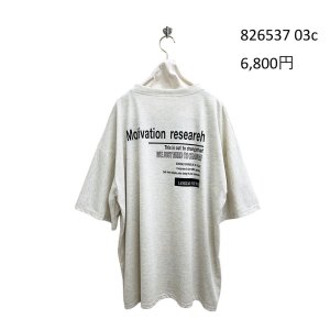 画像6: ●期間限定/ご予約5倍ポイント●【1/19 ayane】バックロゴTシャツ（予約/4-5）