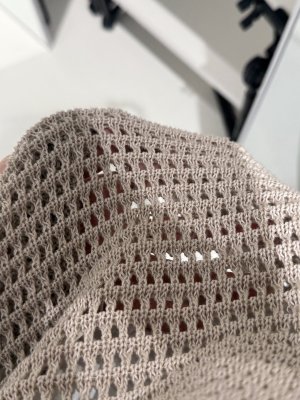 画像4: ●期間限定/ご予約10倍ポイント●【1/19 ayane】ニットメッシュAラインタンクトップ（予約/4-5）