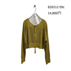 画像7: ●期間限定/ご予約10倍ポイント●【1/19 ayane】コード刺繍ショート丈ニットブルゾン（予約/4-5）