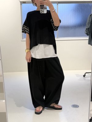 画像7: ●期間限定/ご予約10倍ポイント●【1/19 ayane】コットンストレッチバレルレッグパンツ（予約/5）