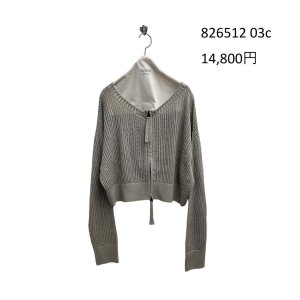 画像9: ●期間限定/ご予約10倍ポイント●【1/19 ayane】コード刺繍ショート丈ニットブルゾン（予約/4-5）