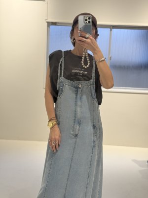 画像3: ●期間限定/ご予約10倍ポイント●【1/19 ayane】フライスロゴタンクトップ（予約/5）