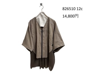 画像6: ●期間限定/ご予約10倍ポイント●【1/19 ayane】ピーチスキンツイルバックシフォンジャケット（予約/4-5）