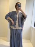画像3: ●期間限定/ご予約10倍ポイント●【1/19 ayane】ピーチスキンツイルバックシフォンジャケット（予約/4-5） (3)