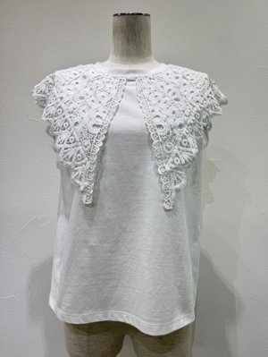 画像9: ●期間限定/ご予約10倍ポイント●【1/23 CYAN TOKYO】レースカラーノースリTOPS（予約/5-6）