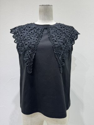 画像8: ●期間限定/ご予約10倍ポイント●【1/23 CYAN TOKYO】レースカラーノースリTOPS（予約/5-6）