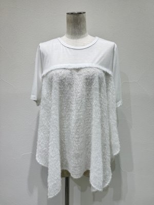 画像7: ●期間限定/ご予約10倍ポイント●【1/23 CYAN TOKYO】スクエアヘムフェザーコンビTOPS（予約/5-6）