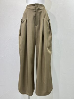 画像6: ●期間限定/ご予約10倍ポイント●【1/23 CYAN TOKYO】Ｗタックストレッチワイド（予約/5-6）