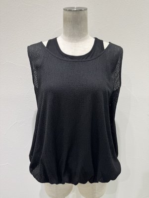 画像8: ●期間限定/ご予約10倍ポイント●【1/23 CYAN TOKYO】シアーコンビバルーンタンク（予約/5-6）