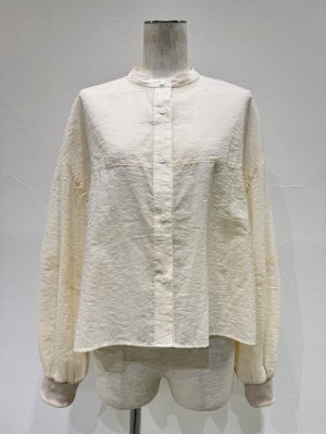 画像6: ●期間限定/ご予約10倍ポイント●【1/23 CYAN TOKYO】ソフトオーガンリブショートシャツ（予約/4-5）