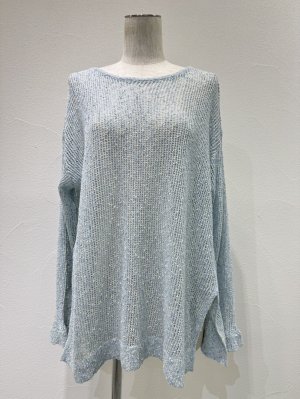 画像7: ●期間限定/ご予約10倍ポイント●【1/23 CYAN TOKYO】ネップメッシュニットTOPS（予約/4-5）