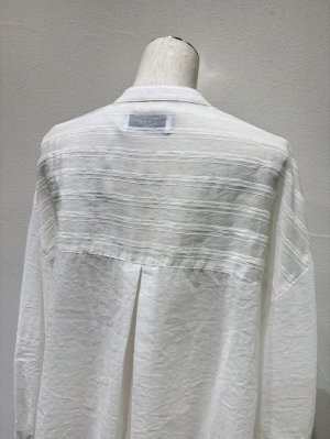 画像5: ●期間限定/ご予約10倍ポイント●【1/23 CYAN TOKYO】ソフトオーガンリブショートシャツ（予約/4-5）