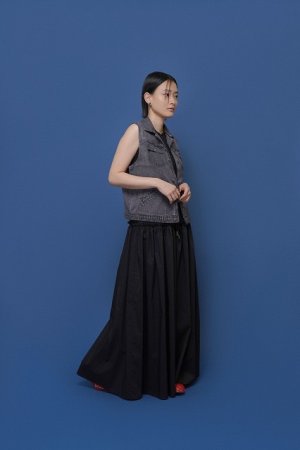 画像1: ●期間限定/ご予約10倍ポイント●【1/23 CYAN TOKYO】フリルギャザーバギー（予約/4-5）