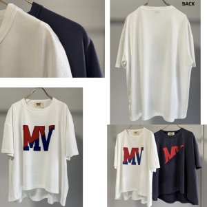 画像1: ●期間限定/ご予約5倍ポイント●【1/24 Margaux vintage】MVロゴＴ（予約/4-5）