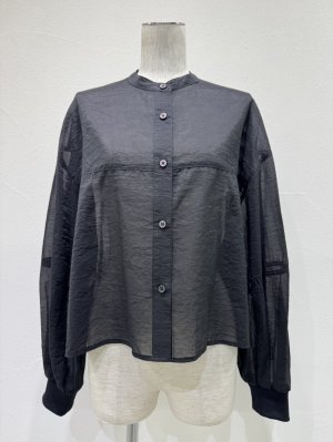 画像8: ●期間限定/ご予約10倍ポイント●【1/23 CYAN TOKYO】ソフトオーガンリブショートシャツ（予約/4-5）