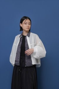 ●期間限定/ご予約10倍ポイント●【1/23 CYAN TOKYO】ソフトオーガンリブショートシャツ（予約/4-5）