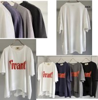 ●期間限定/ご予約5倍ポイント●【1/24 Margaux vintage】VivantロゴＴ（予約/4-5）