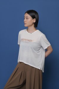 ●期間限定/ご予約10倍ポイント●【1/23 CYAN TOKYO】シアー天竺フレアＴ（予約/5-6）