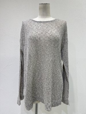 画像9: ●期間限定/ご予約10倍ポイント●【1/23 CYAN TOKYO】ネップメッシュニットTOPS（予約/4-5）