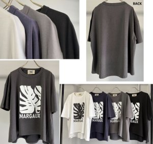 画像1: ●期間限定/ご予約5倍ポイント●【1/24 Margaux vintage】プラントロゴＴ（予約/4-5）