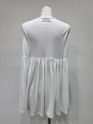 画像5: ●期間限定/ご予約10倍ポイント●【1/23 CYAN TOKYO】シアー天竺バックギャザータンク（予約/4-5）