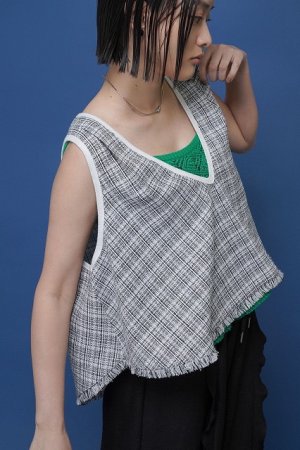 画像3: ●期間限定/ご予約10倍ポイント●【1/23 CYAN TOKYO】ラインピーコックニットキャミ（予約/4-5）