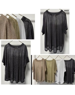 画像1: ●期間限定/ご予約5倍ポイント●【1/24 Margaux vintage】ビッグシルエットニット（予約/4-5）