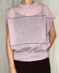 ●期間限定/ご予約10倍ポイント●【1/26 PRIORITY】シアーフレンチボーダーニット（予約/5）