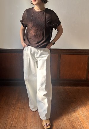 画像2: ●期間限定/ご予約5倍ポイント●【1/26 PRIORITY】アイレットレースメッシュT（予約/4-5）