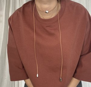 画像4: ●期間限定/ご予約5倍ポイント●【1/24 PRIORITY】レザーストラップチョーカー（予約/4-5）