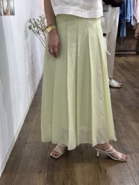 ●期間限定/ご予約5倍ポイント●【1/26 PRIORITY】ワイドプリーツスカート（予約/4-5）