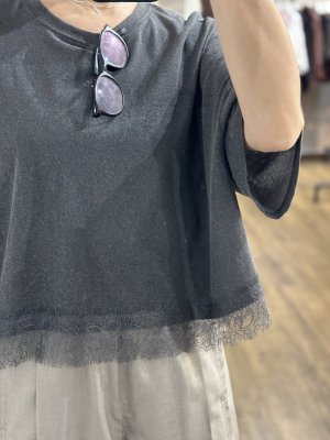 画像3: ●期間限定/ご予約10倍ポイント●【1/26 PRIORITY】レースヘムＴ（予約/6-7）