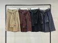 画像3: ●期間限定/ご予約10倍ポイント●【1/26 PRIORITY】シャツスリーブベルトハーフパンツ（予約/5） (3)