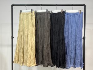 画像4: ●期間限定/ご予約5倍ポイント●【1/26 PRIORITY】リネンマキシスカート（予約/4-5）