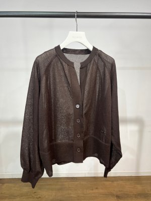 画像6: ●期間限定/ご予約10倍ポイント●【1/26 PRIORITY】シアーニットカーディガン（予約/5）