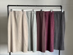 画像4: ●期間限定/ご予約10倍ポイント●【1/26 PRIORITY】ピグメントマキシスカート（予約/5）