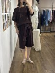 画像7: ●期間限定/ご予約10倍ポイント●【1/26 PRIORITY】シャツスリーブベルトハーフパンツ（予約/5） (7)