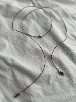 画像9: ●期間限定/ご予約5倍ポイント●【1/24 PRIORITY】レザーストラップチョーカー（予約/4-5）